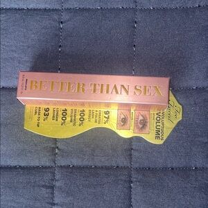 NWT Too Faced Better Than Sex Volumizing Mascara in Pink and Gold - Never Used